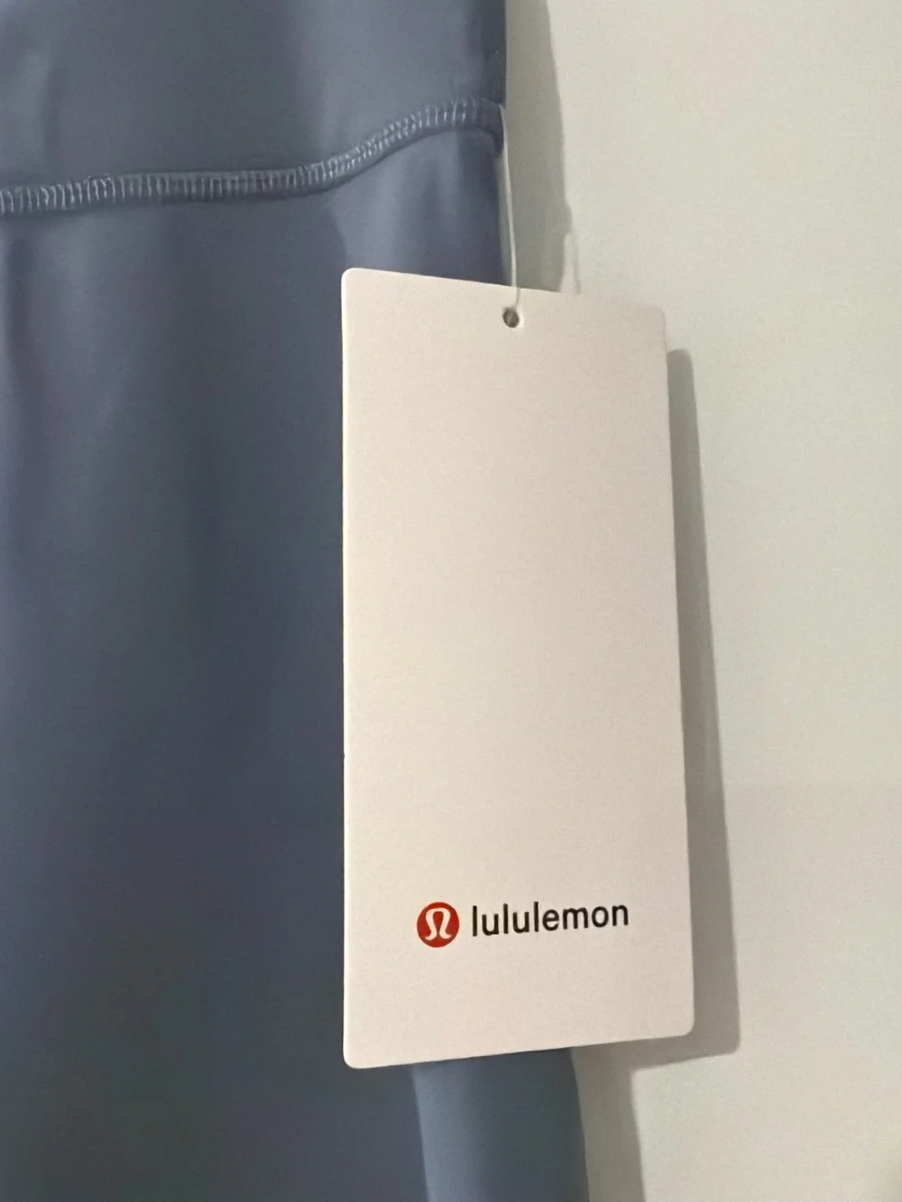 Lululemon 14 Wunder Train HR 6” Biker Shorts in Steel Blue